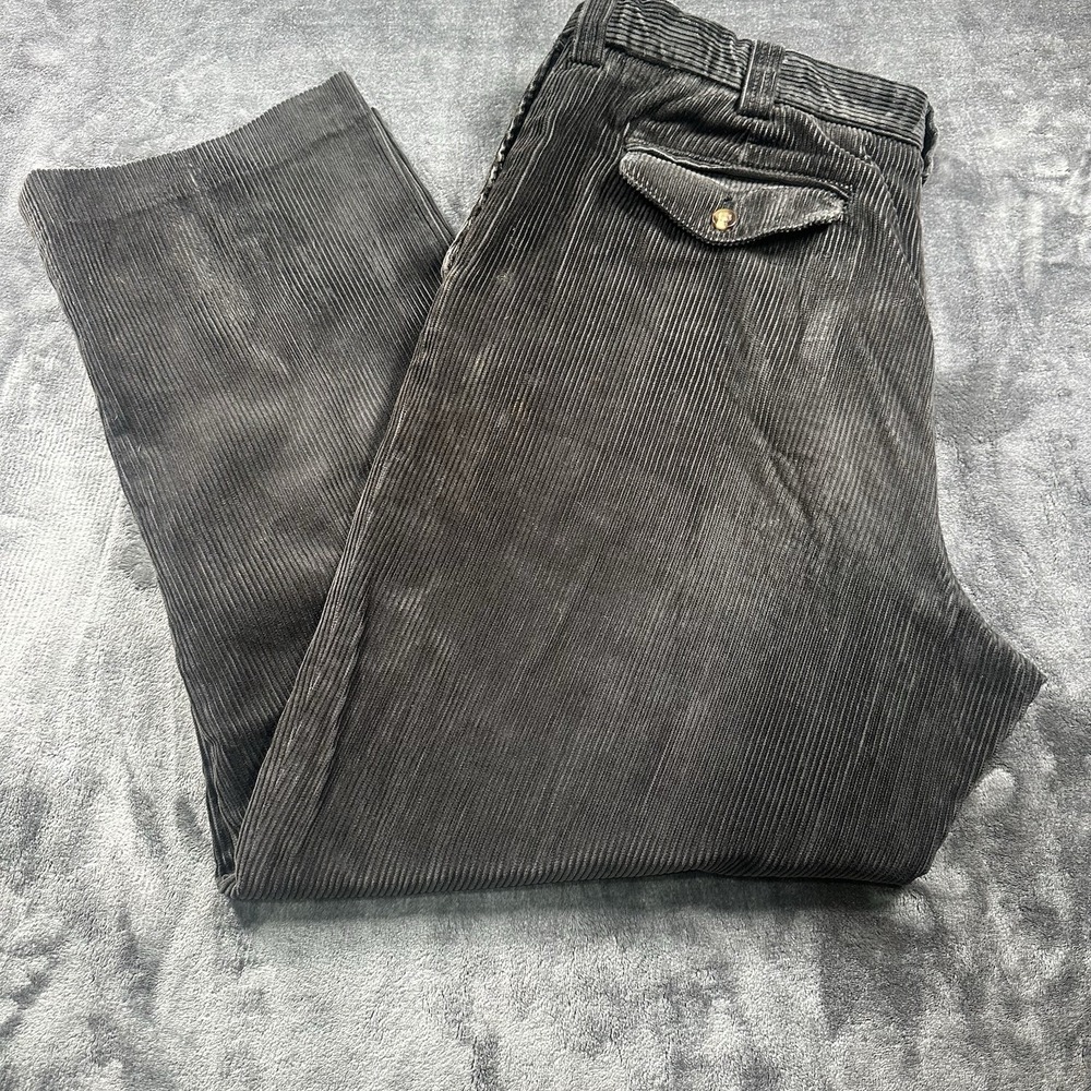 LL Bean Corduroy Comfort Waist‎  Pants Mens 38x32 Casual Fit Cotton
